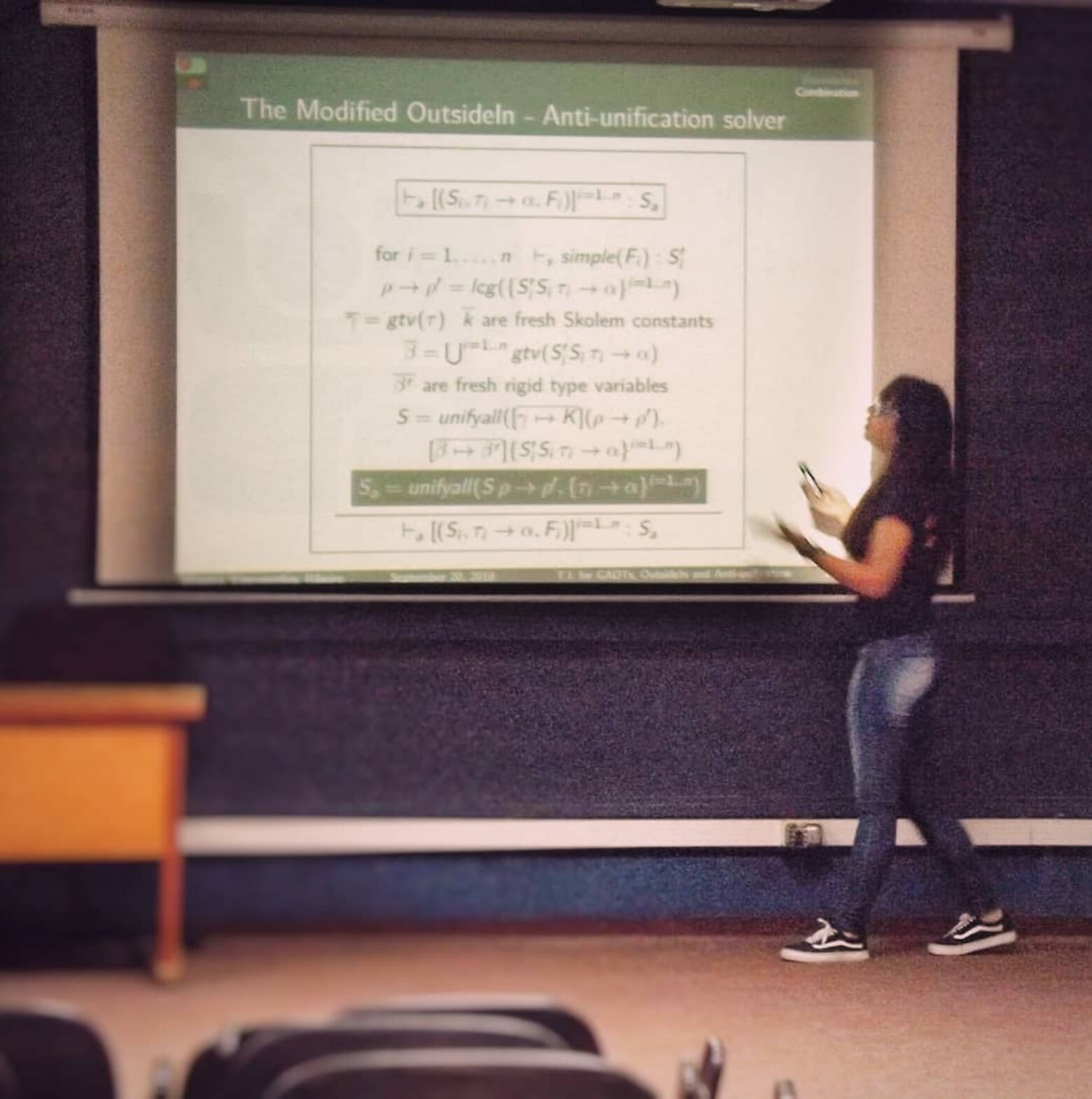 presenting my first paper